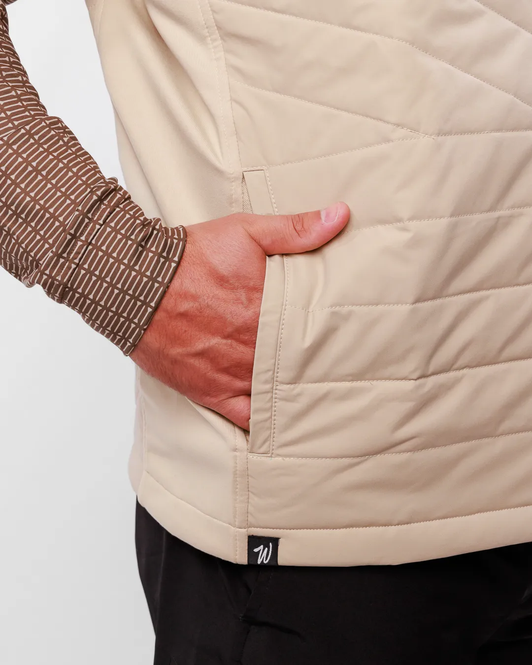 Approach Men’s Vest - Oat