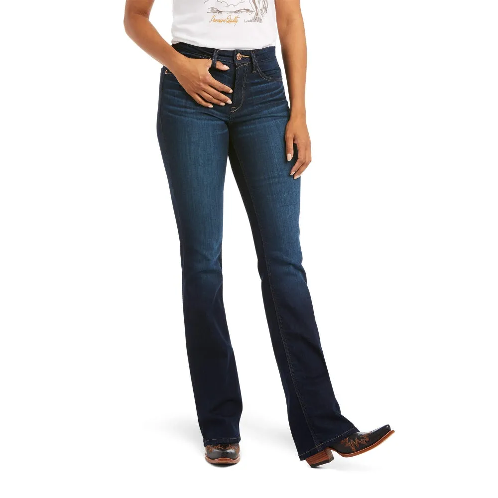 Ariat Womens R.E.A.L. High Rise Ballary Bootcut Jeans - 10036813