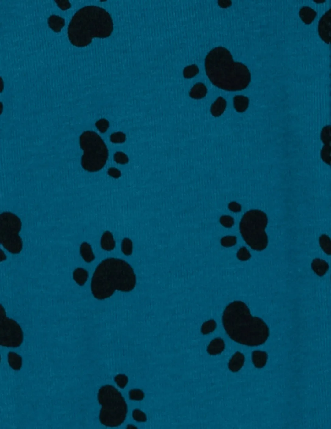 Baby Footed Paw Print Pajamas