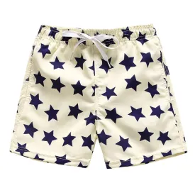 Beach Cartoon And Quick-Drying Shorts For Kids Boys