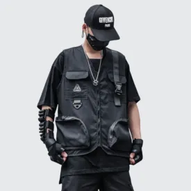 Black Vest Streetwear