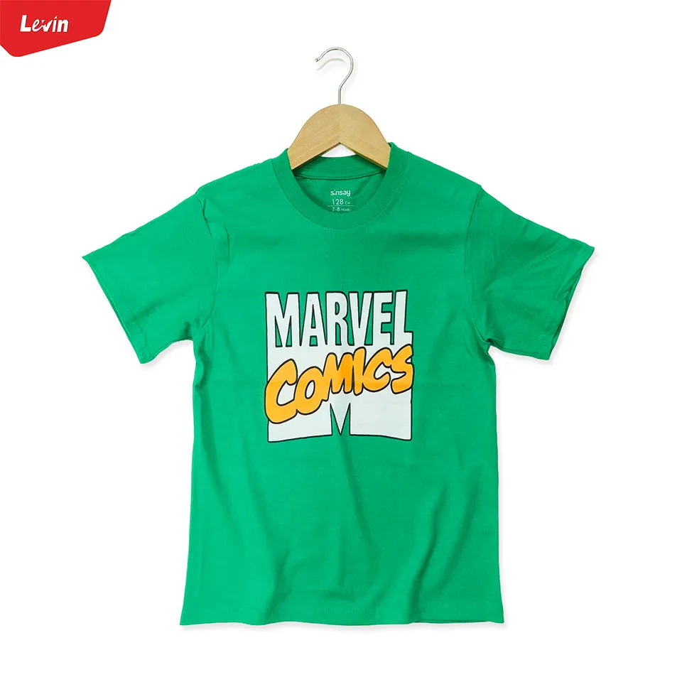 Boys Printed Short Sleeve Cotton T-shirt