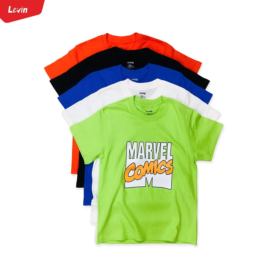 Boys Printed Short Sleeve Cotton T-shirt