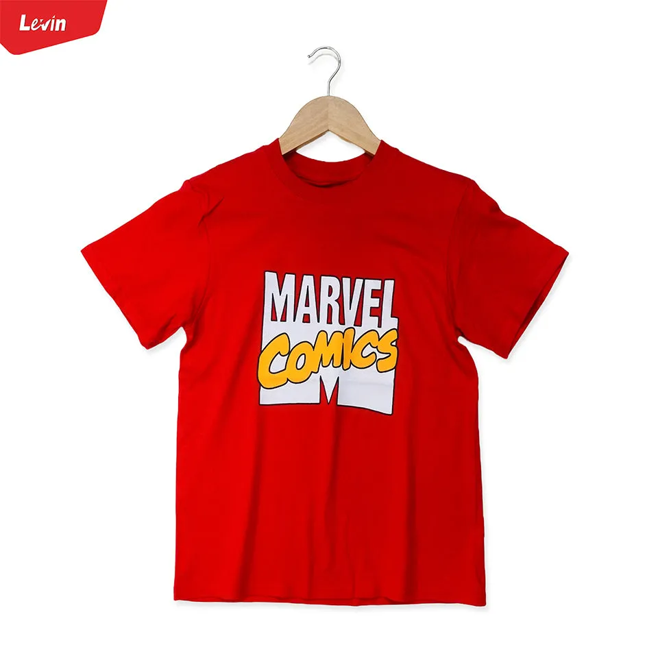 Boys Printed Short Sleeve Cotton T-shirt