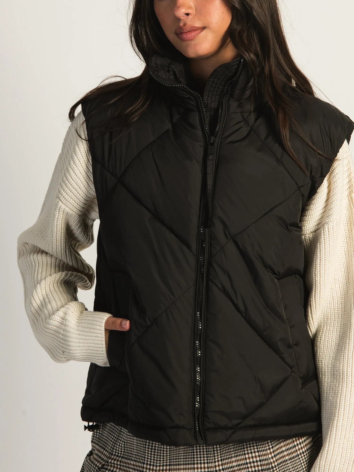 B.YOUNG BOMINA QUILTED PUFFER VEST