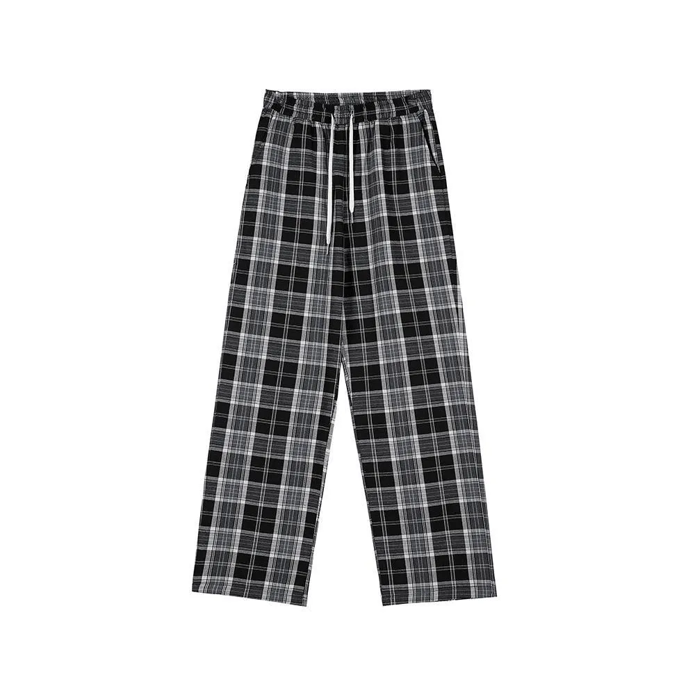 Casual Plaid Pants