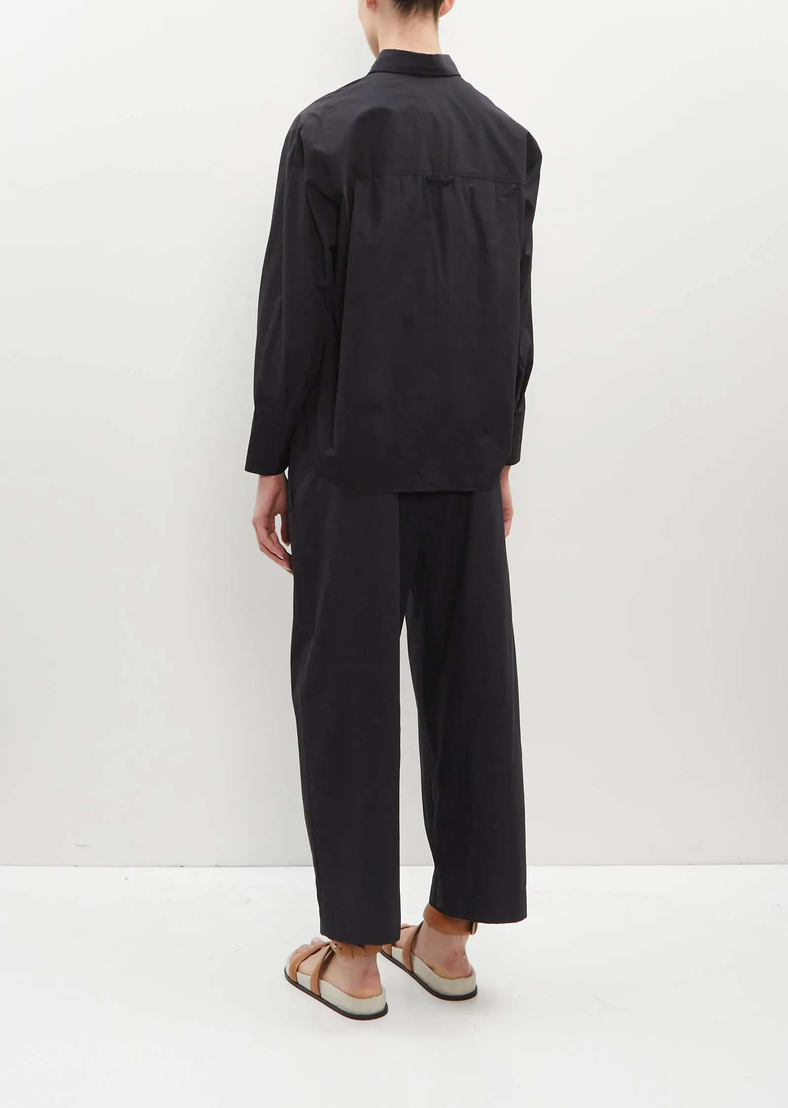 Cotton Covered Placket Shirt