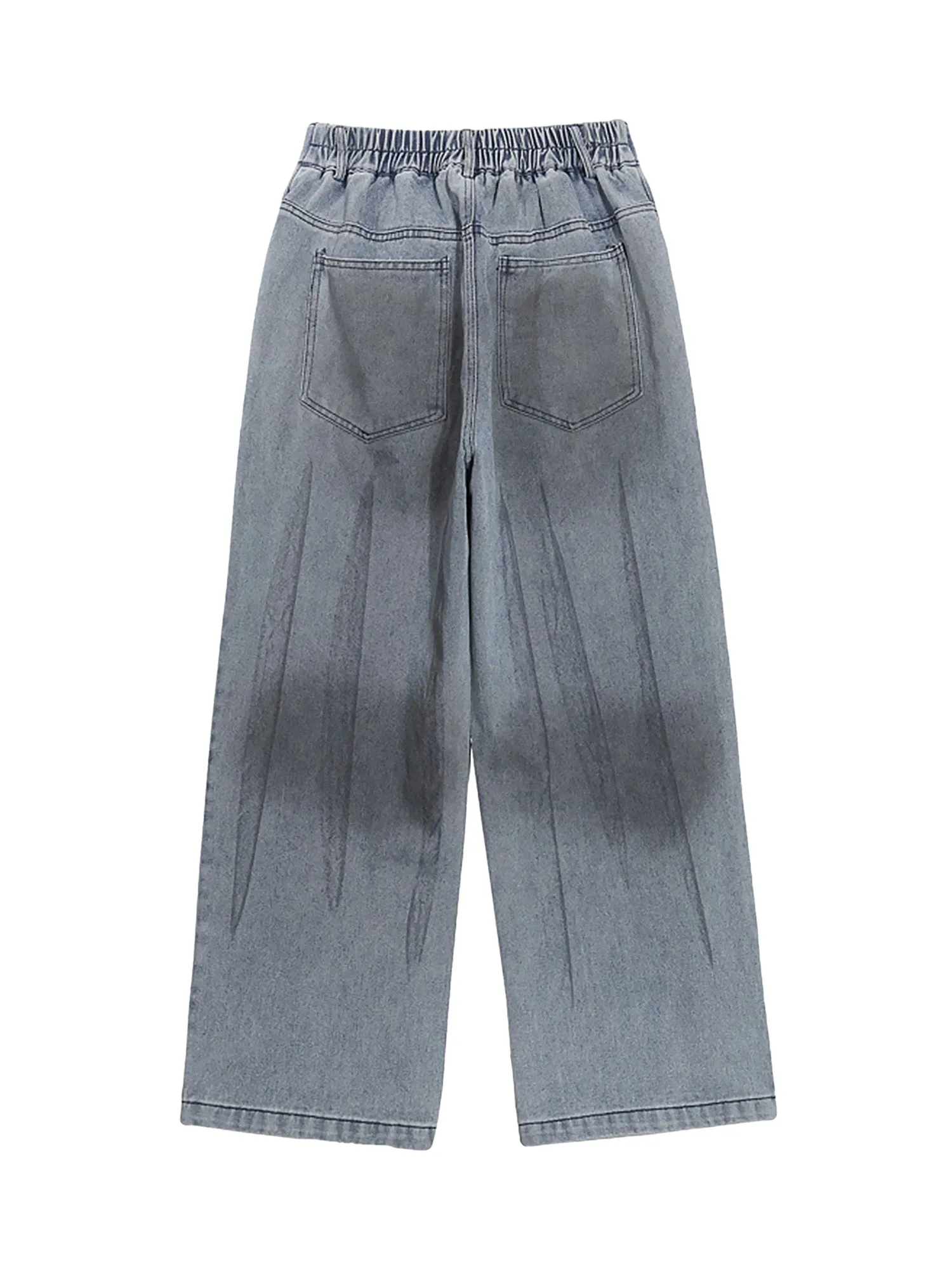 Creative Design Street Hip Hop Washed Jeans