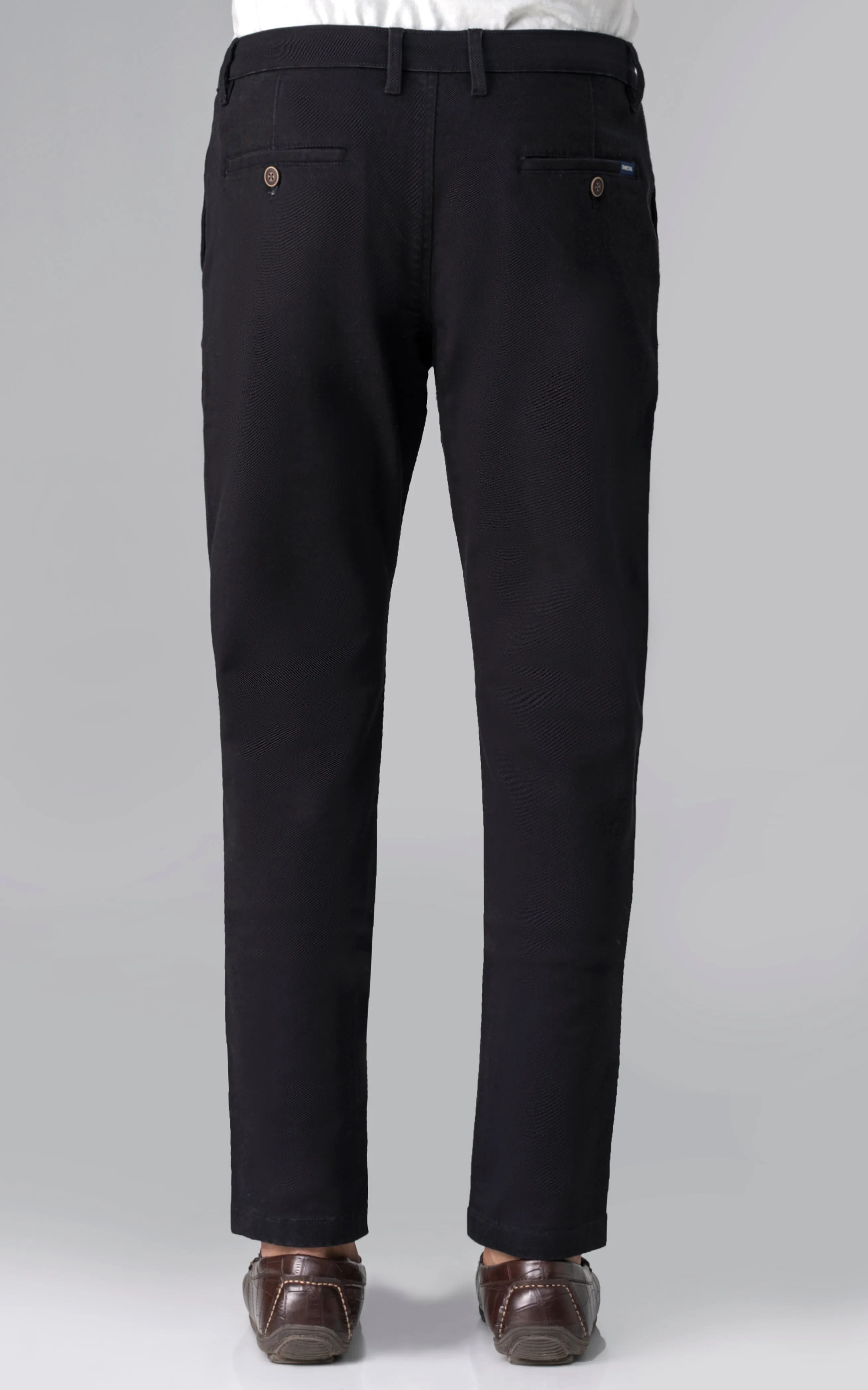 CROSS POCKET TWILL PANT BLACK