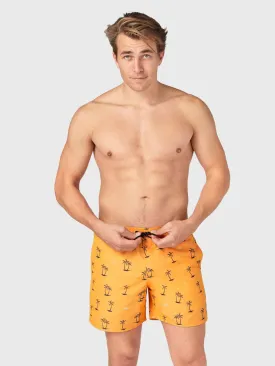 CrunECO-Mini-N Men Swim Shorts | Yellow-Orange