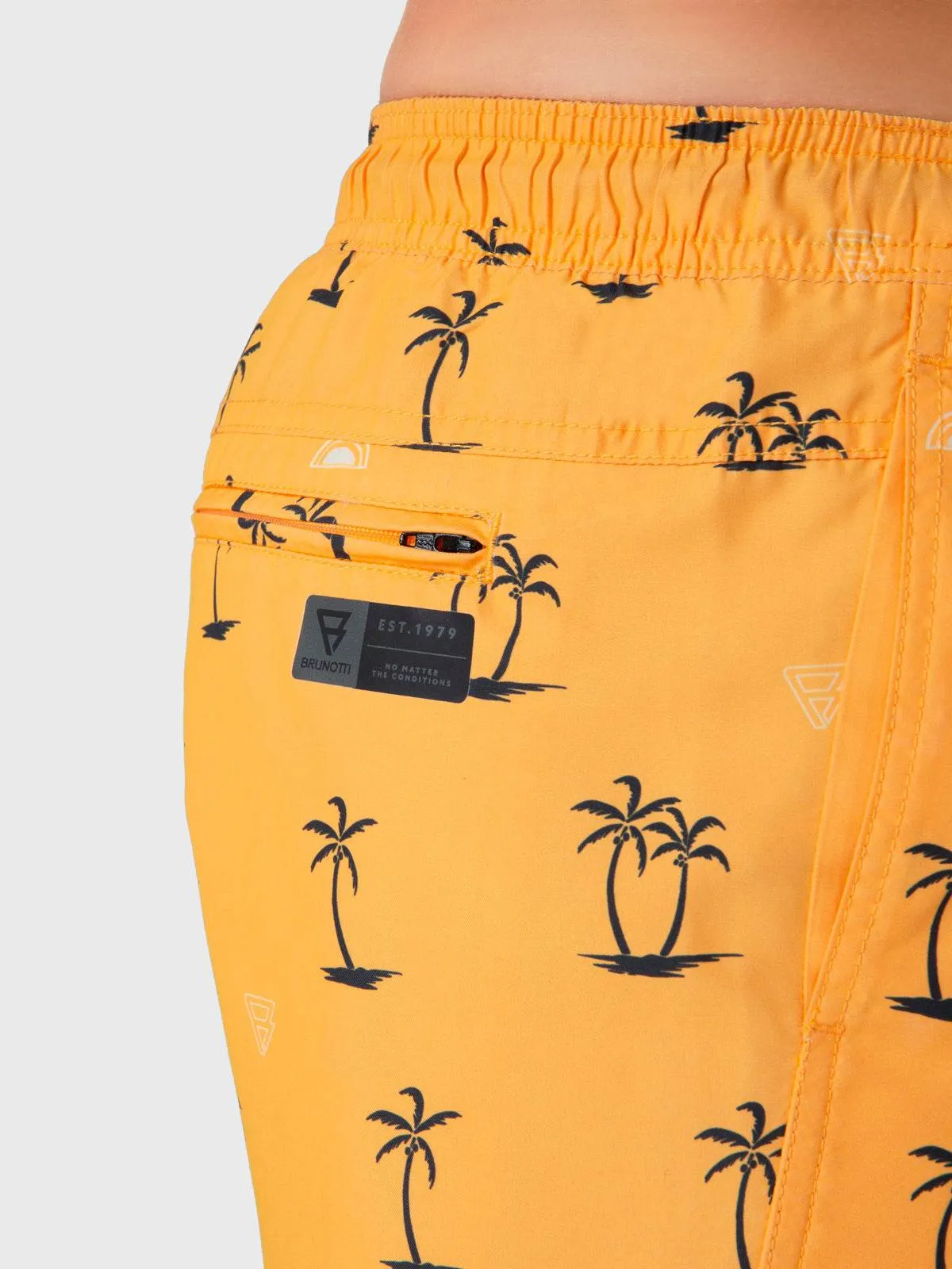 CrunECO-Mini-N Men Swim Shorts | Yellow-Orange