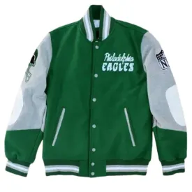 Elegant Princess Diana Eagles Varsity Jacket: A Majestic Choice