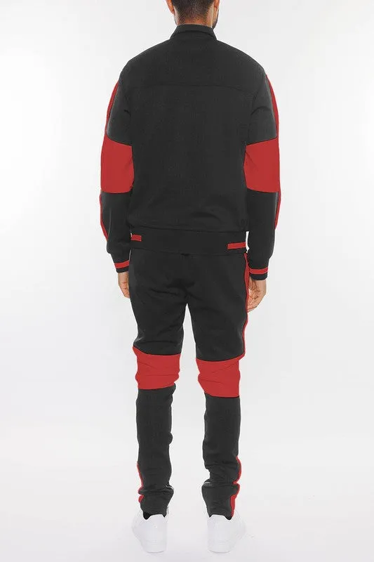 Eric Color Block Track Suit