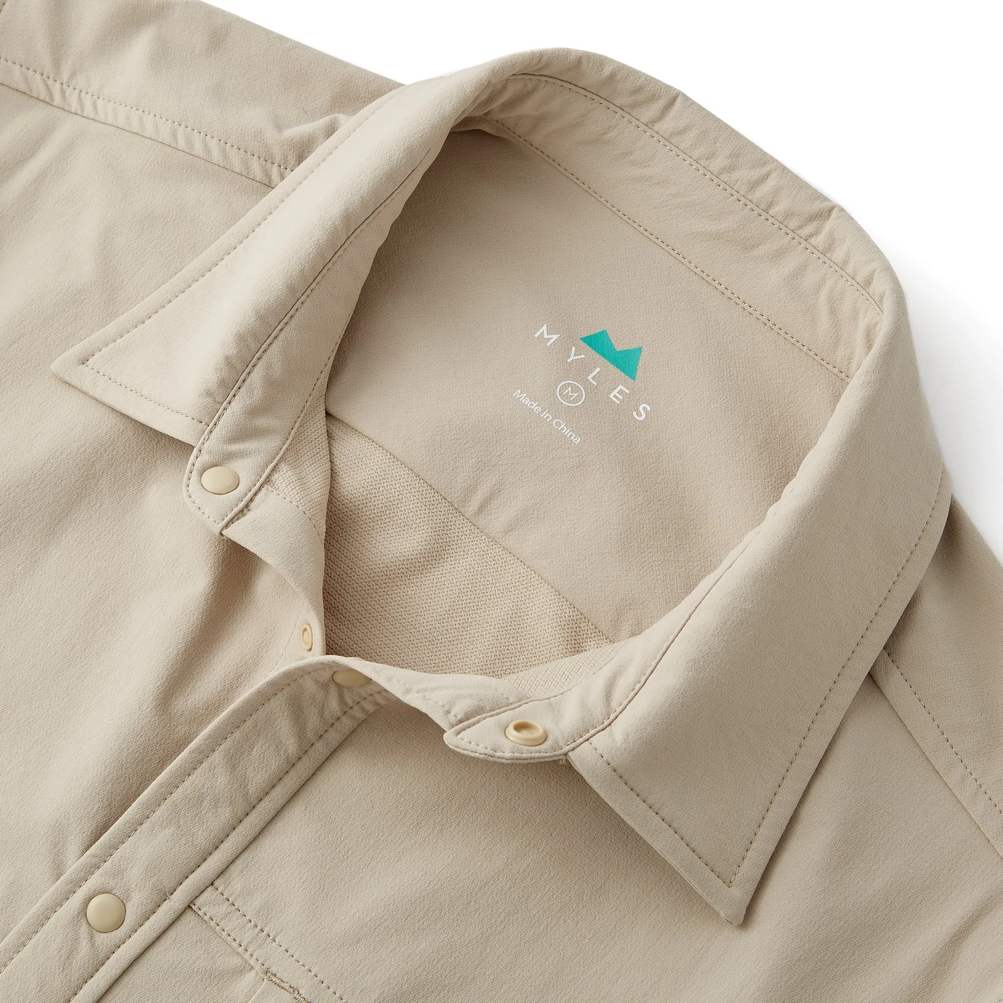 Everyday Overshirt in Khaki