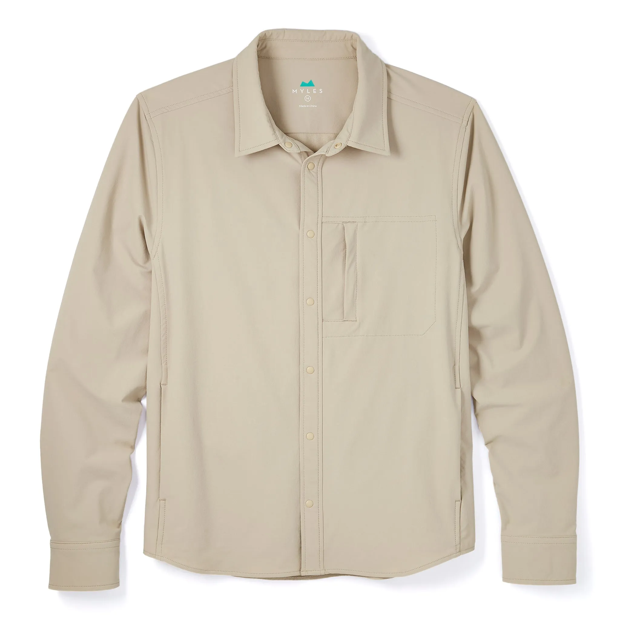 Everyday Overshirt in Khaki