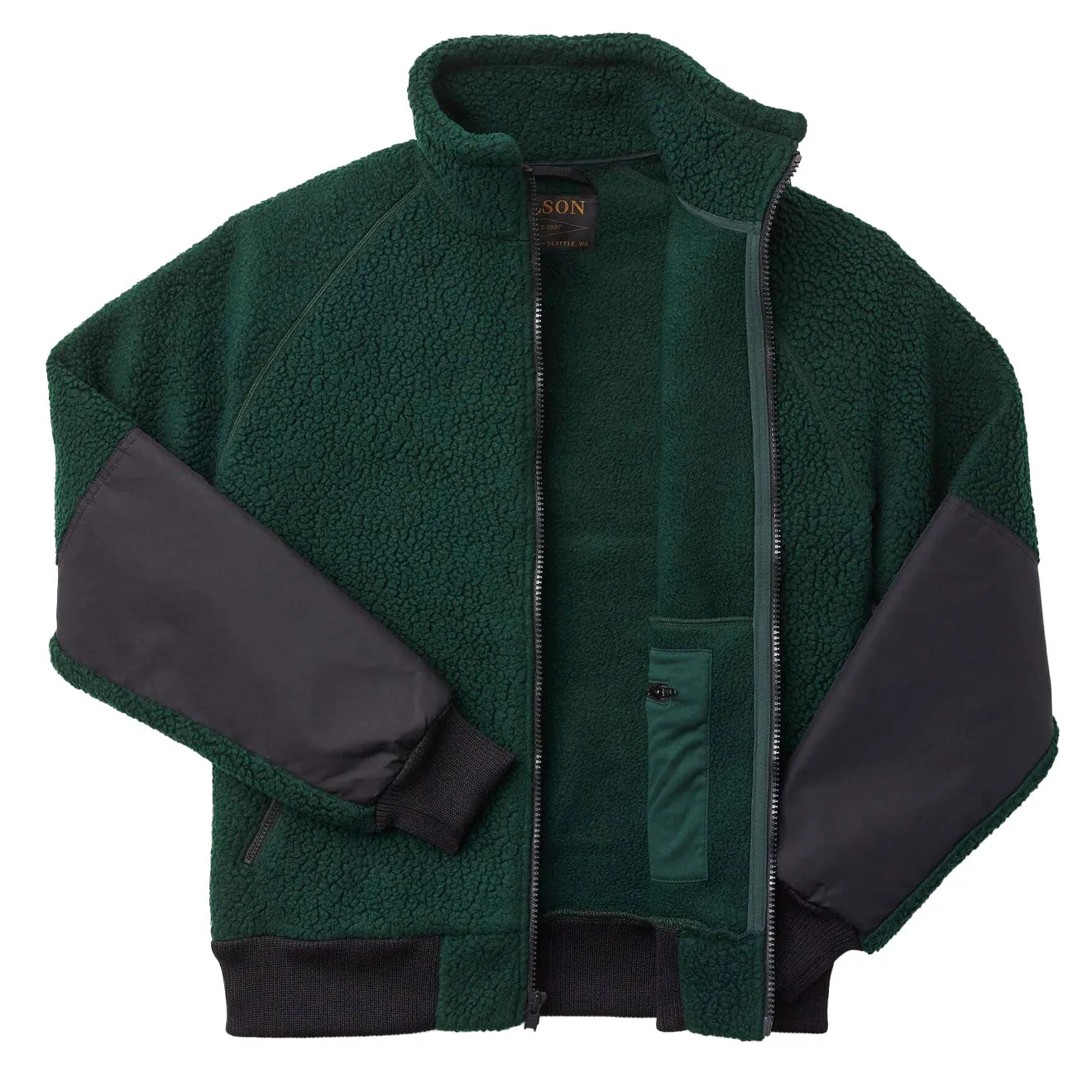 Filson Sherpa Fleece Jacket Fir