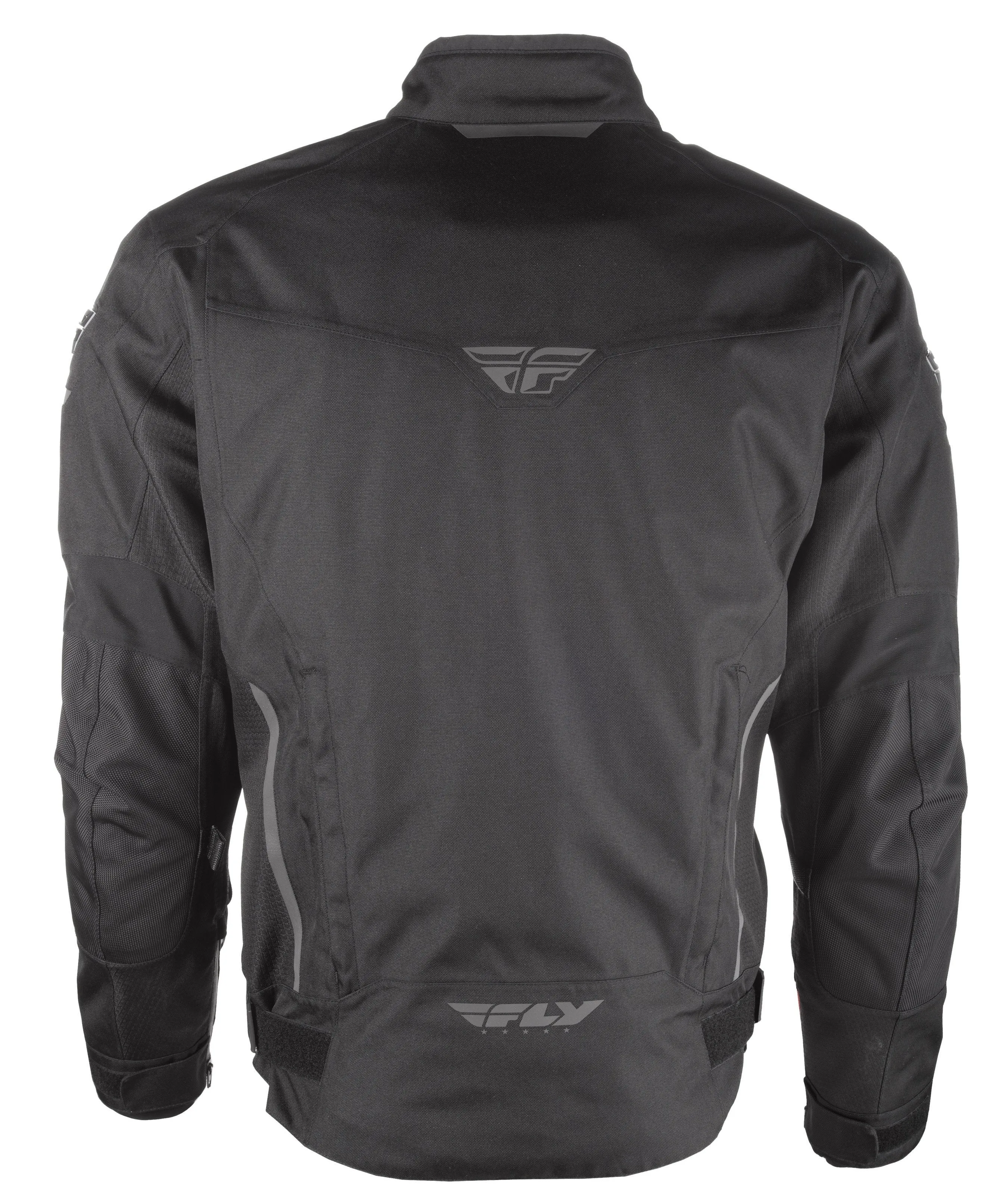 Fly Racing Strata Men's Black Mesh/Textile Jacket