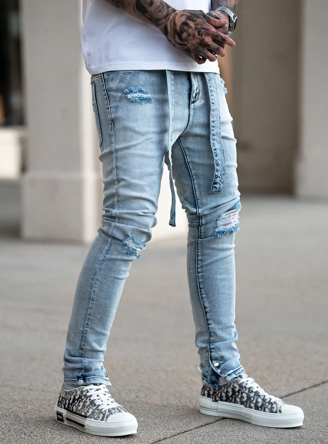 Fog Jeans in Light Blue