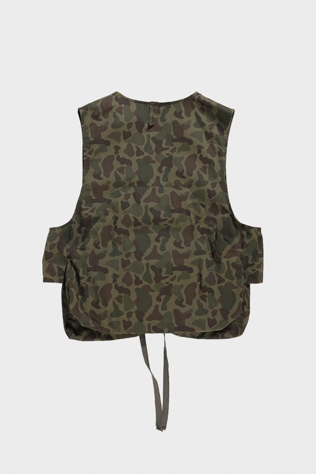 Fowl Vest - Olive Camo 6.5oz Flat Twill