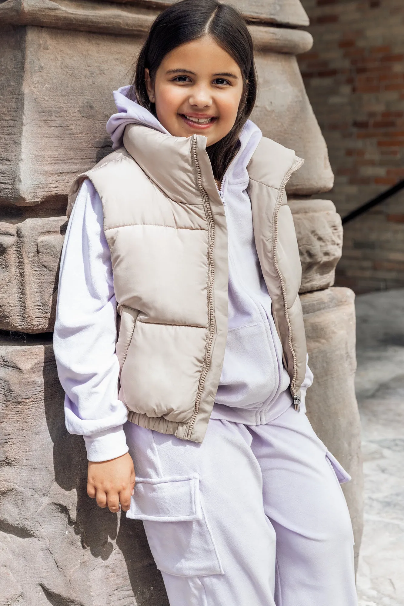 Girls Puffer Vest