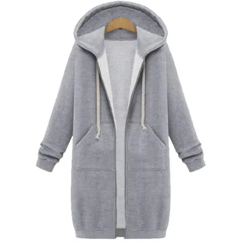 Glamzlife's Hooded Long Sleeved Women's Jacket