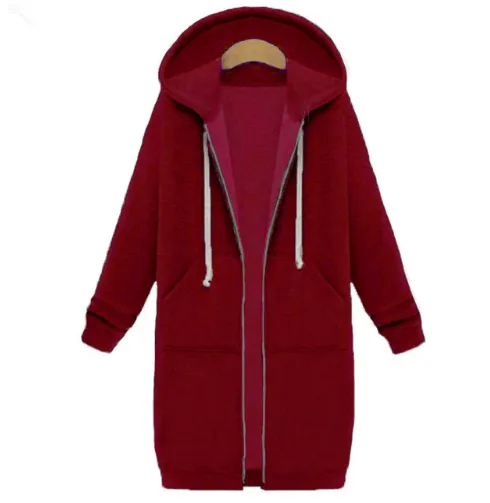 Glamzlife's Hooded Long Sleeved Women's Jacket