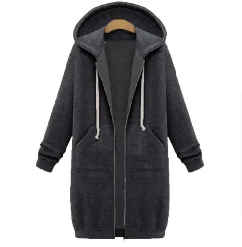 Glamzlife's Hooded Long Sleeved Women's Jacket