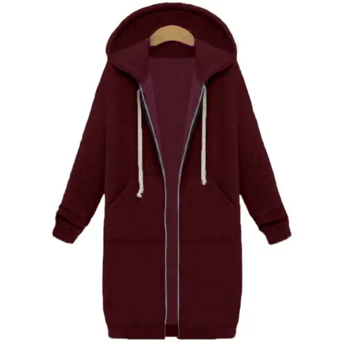 Glamzlife's Hooded Long Sleeved Women's Jacket