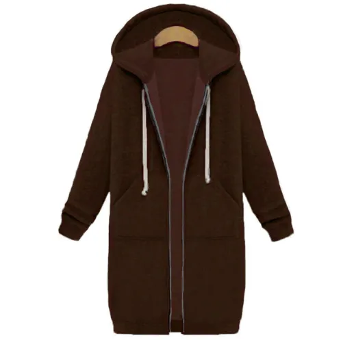 Glamzlife's Hooded Long Sleeved Women's Jacket