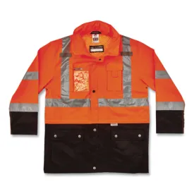 Glowear 8386 Class 3 Hi-vis Outer Shell Jacket, Polyester, 4x-large, Orange