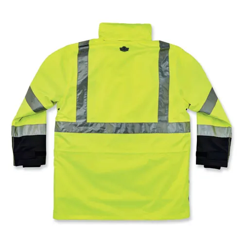 Glowear 8388 Class 3/2 Hi-vis Thermal Jacket Kit, 2x-large, Lime, Ships In 1-3 Business Days