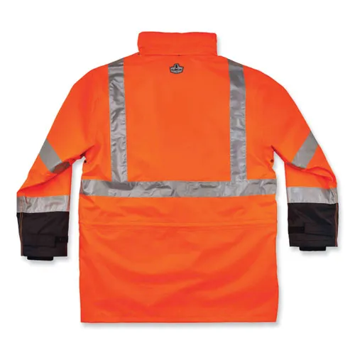 Glowear 8388 Class 3/2 Hi-vis Thermal Jacket Kit, Large, Orange, Ships In 1-3 Business Days