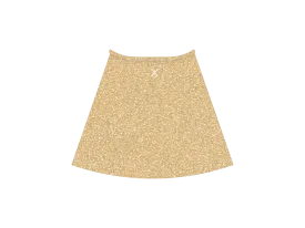 Gold-dust Shimmer Wrap Skirt