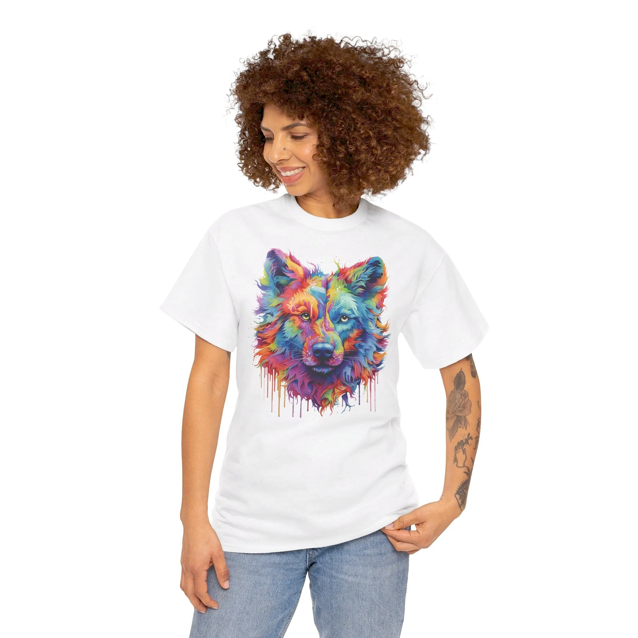 Graffiti Wolf T-Shirt | T-Shirt für Street Art und Graffiti Fans