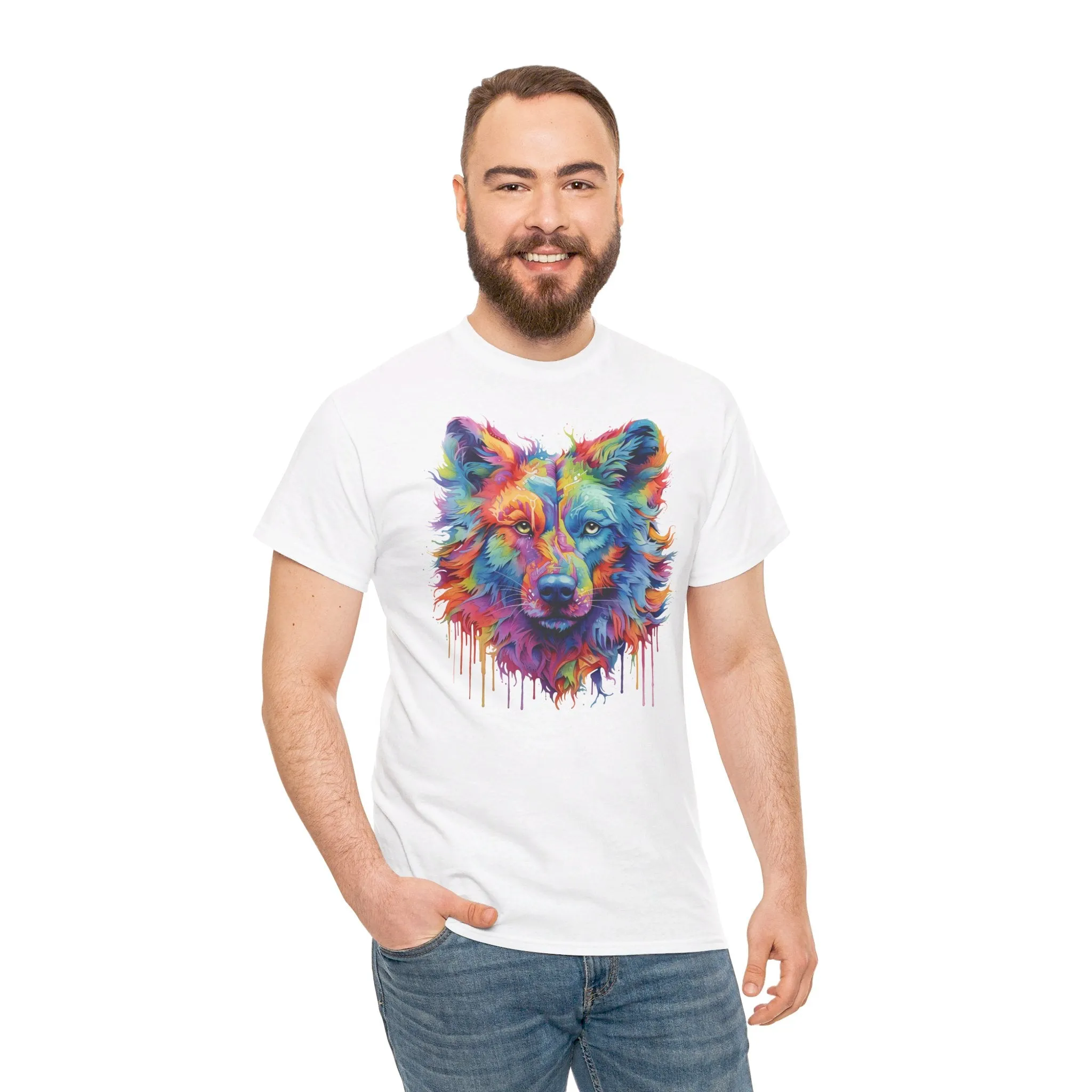 Graffiti Wolf T-Shirt | T-Shirt für Street Art und Graffiti Fans