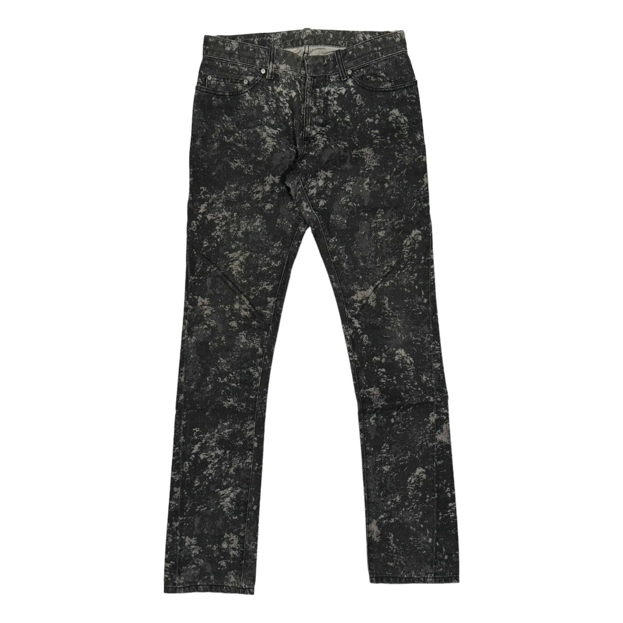 Grey Digital Camo Jeans