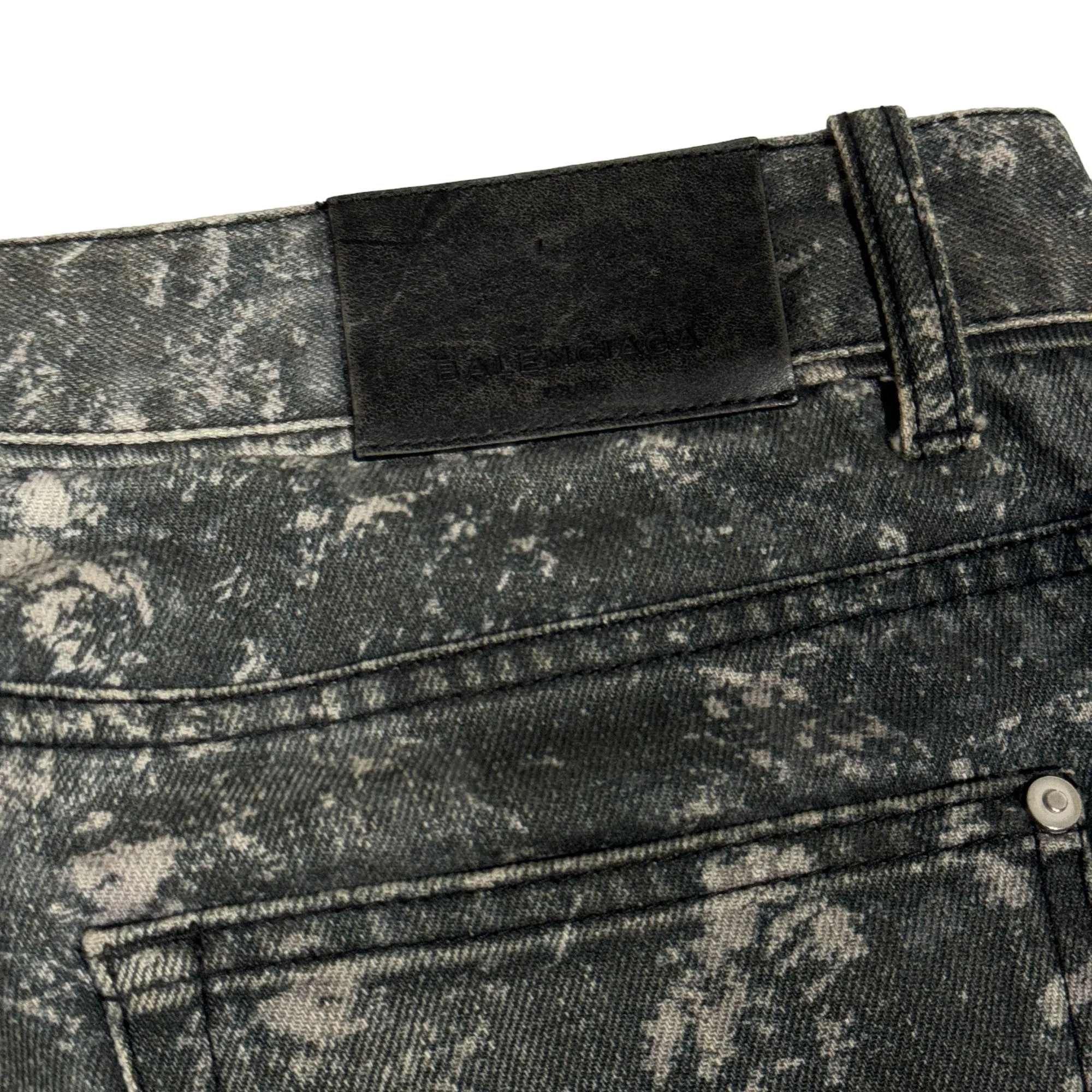 Grey Digital Camo Jeans