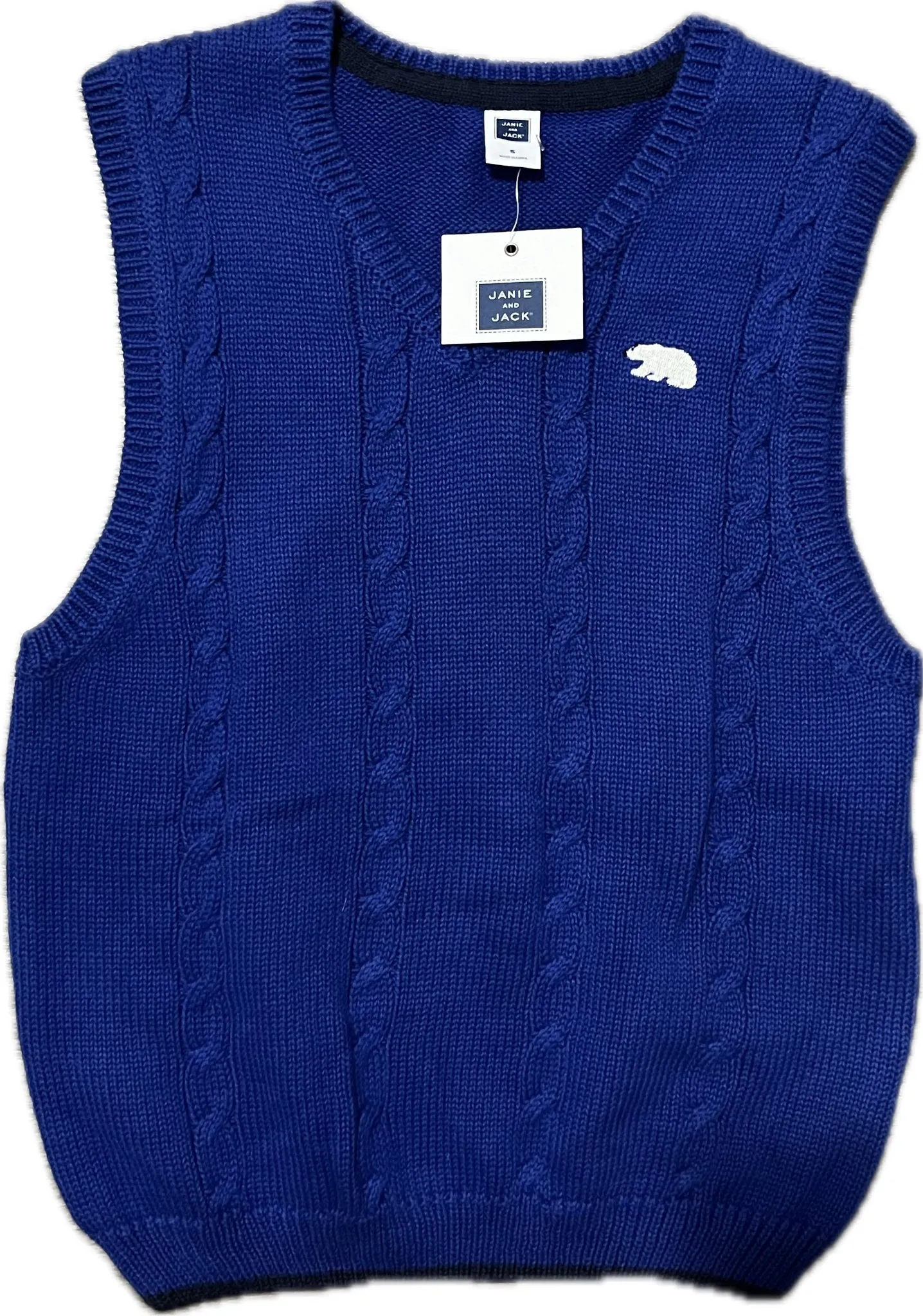 Janie & Jack Child Size 5 YEARS Sleeveless Boys Outerwear Vest