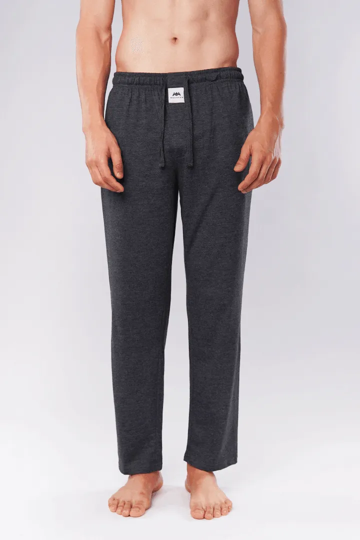 Jersey Pajamas - Charcoal Grey