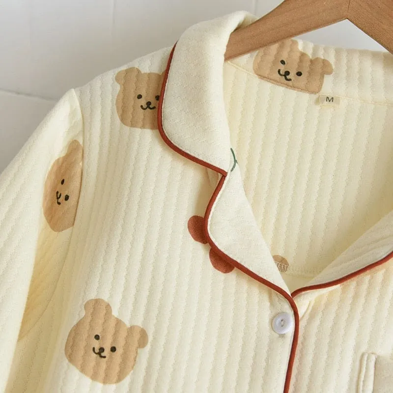 Kawaii Bear Korean Pajamas