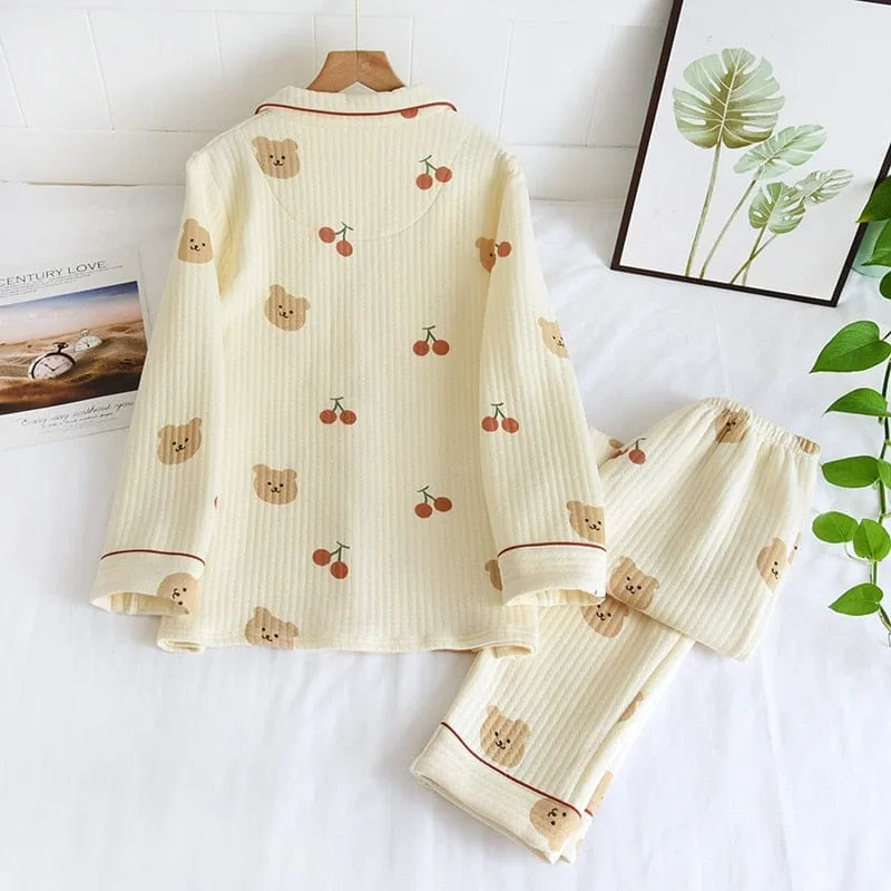 Kawaii Bear Korean Pajamas