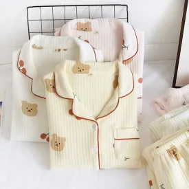 Kawaii Bear Korean Pajamas