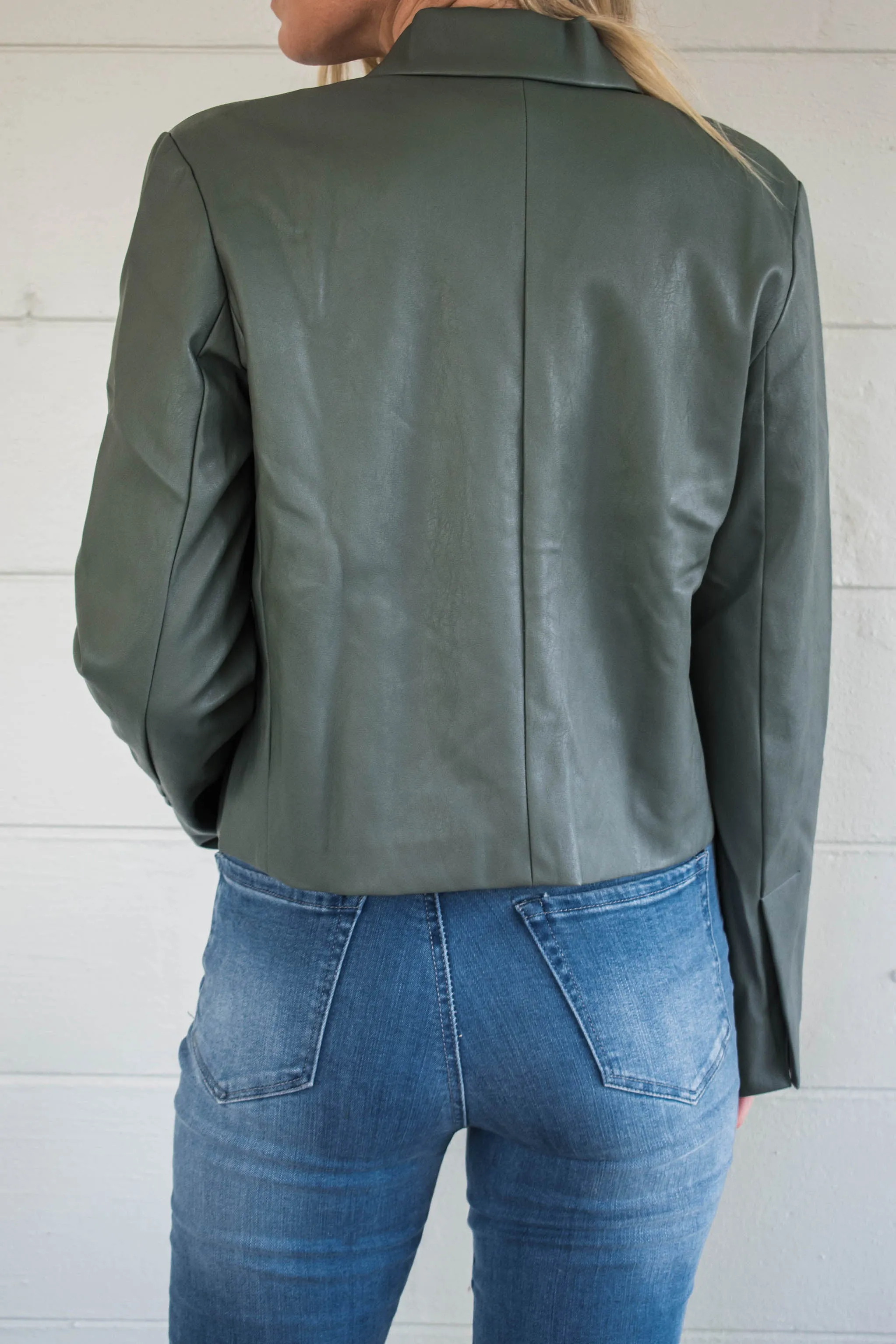 Kluane Faux Leather Jacket