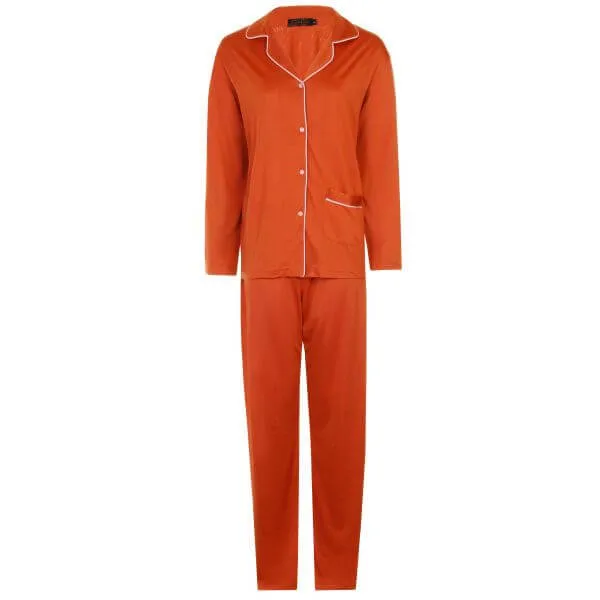 Ladies Copper Infused Pajamas, Available in Navy Blue Only