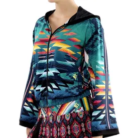 Lucky in Love BMS Desert Bloom Womens Tennis Jacket