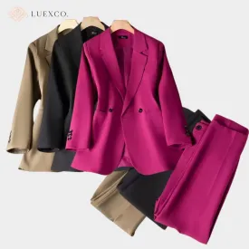 Luexco Women's Professional Business Suit Set