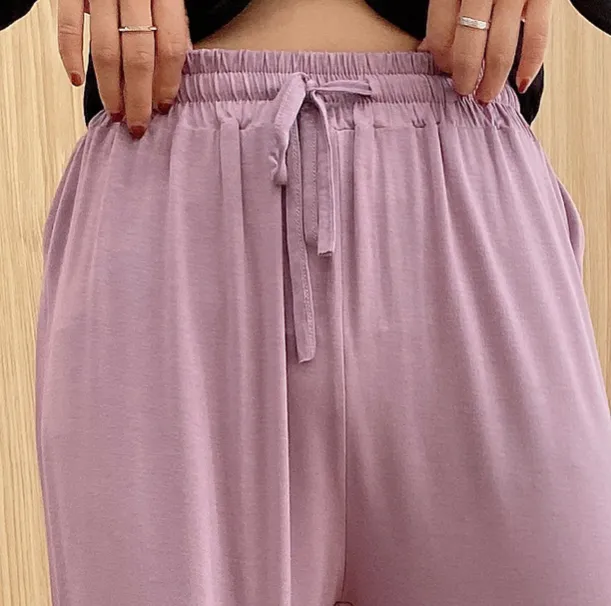 Luexco Women's Wide Leg Casual Essentials Lounge Pants