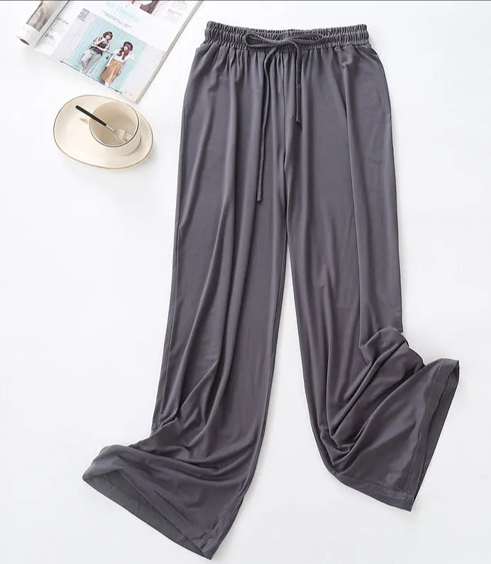 Luexco Women's Wide Leg Casual Essentials Lounge Pants