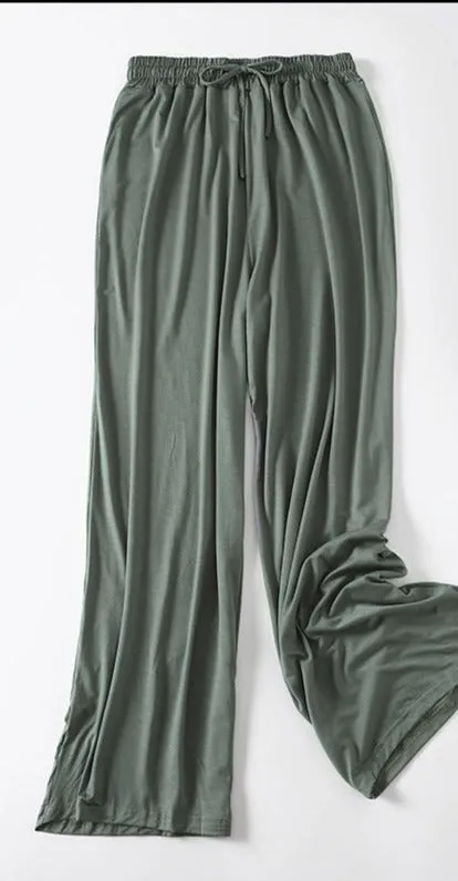 Luexco Women's Wide Leg Casual Essentials Lounge Pants