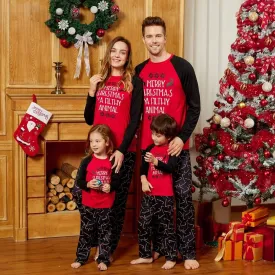 Matching Family Pajamas Set Merry Christmas Ya Filthy Animal